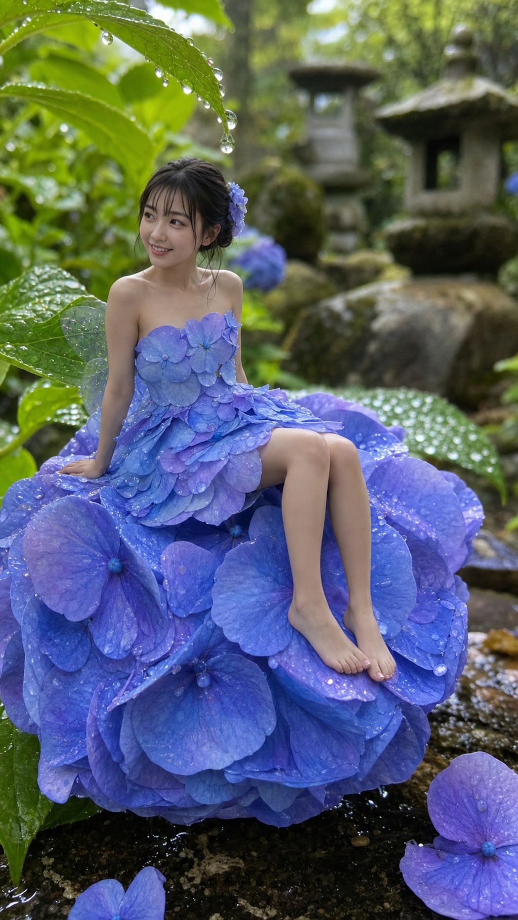 The Hydrangea Maiden