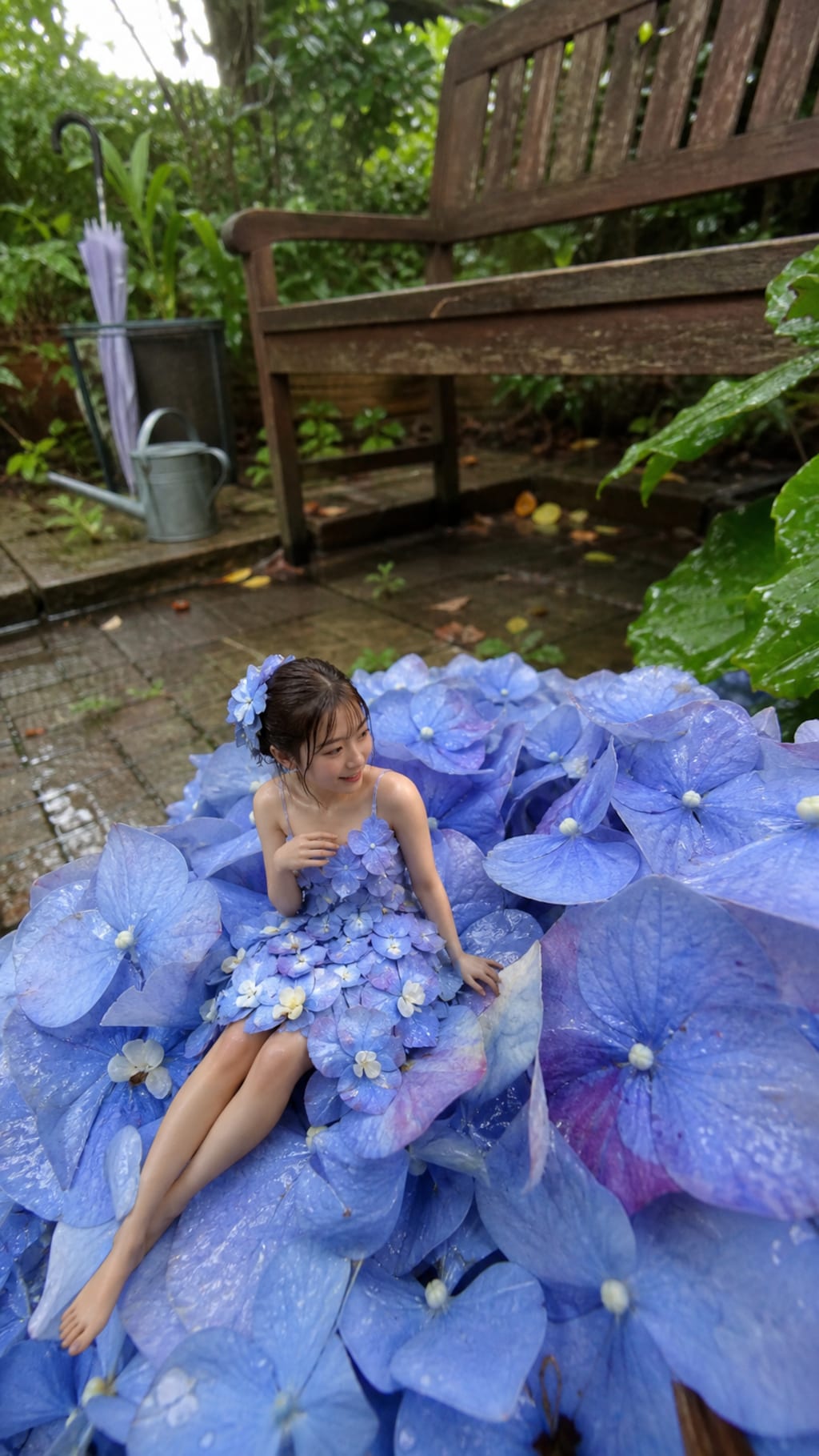 The Hydrangea Maiden