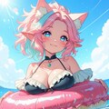 12枚）青空と浮輪② 9枚目