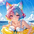 12枚）青空と浮輪② 5枚目