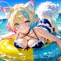 12枚）青空と浮輪② 7枚目