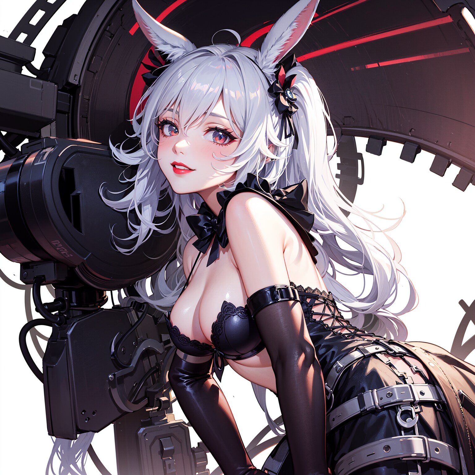 戦闘バニーさん