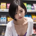 胸ちらをチラ見…⑥ 4枚目