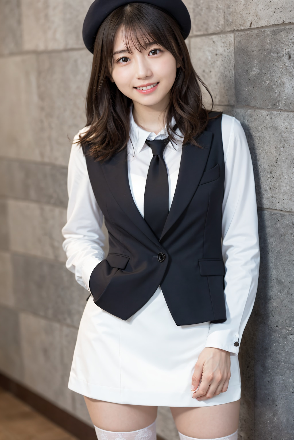 綺麗な足の会社の受付嬢 5