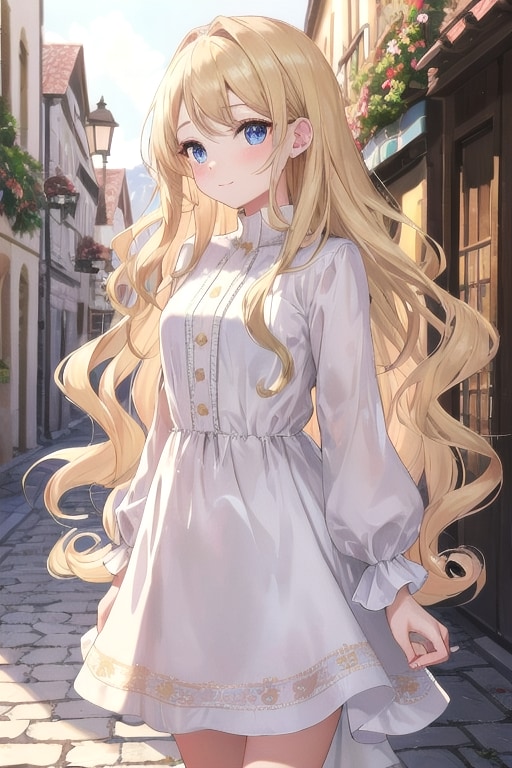 石畳の街角