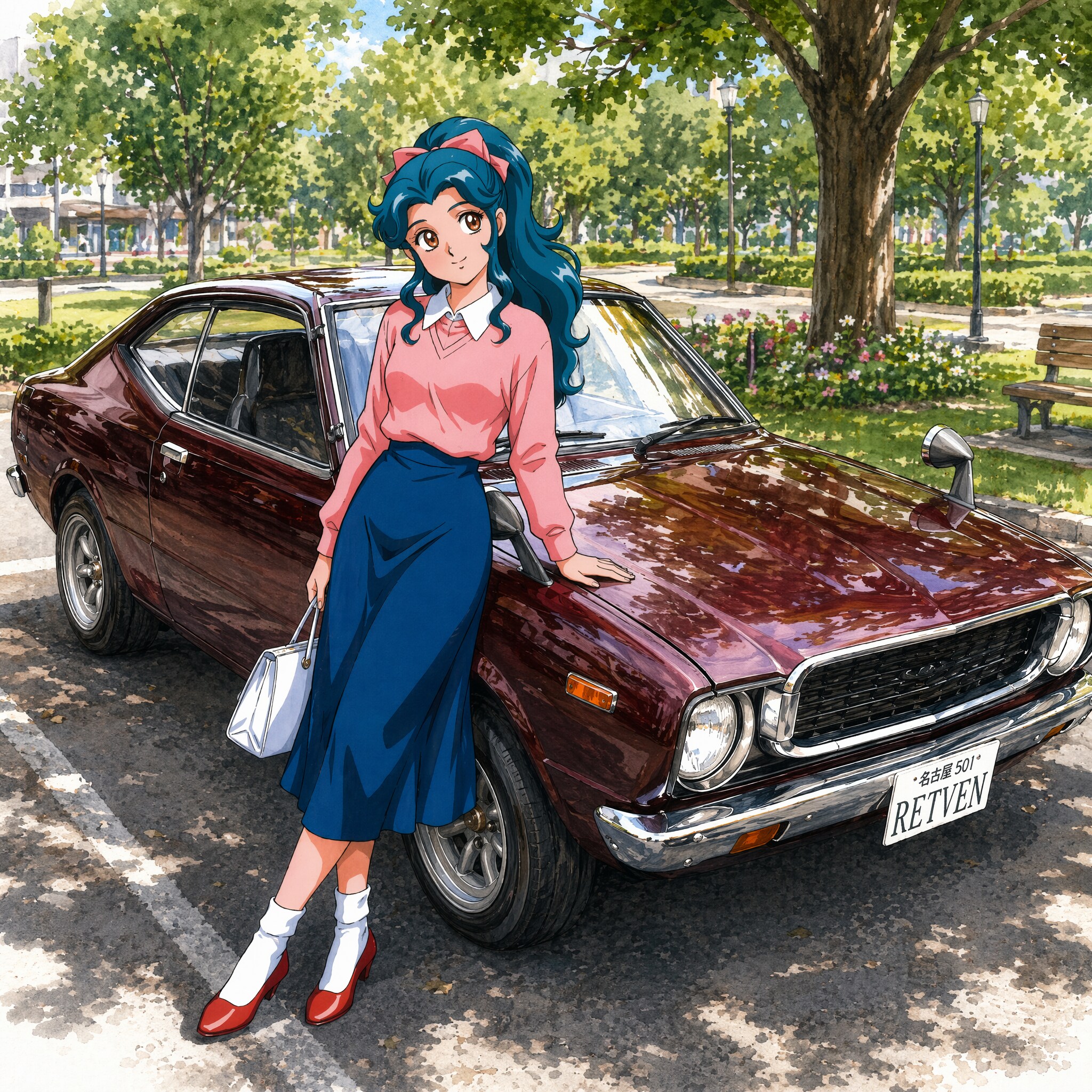 めぐみさんと昭和のクルマ