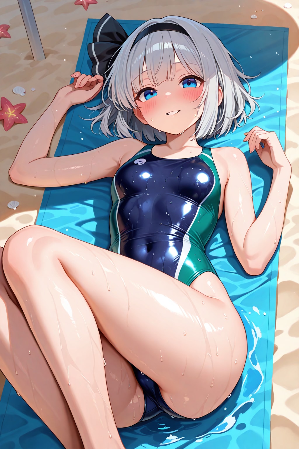 競泳水着妖夢