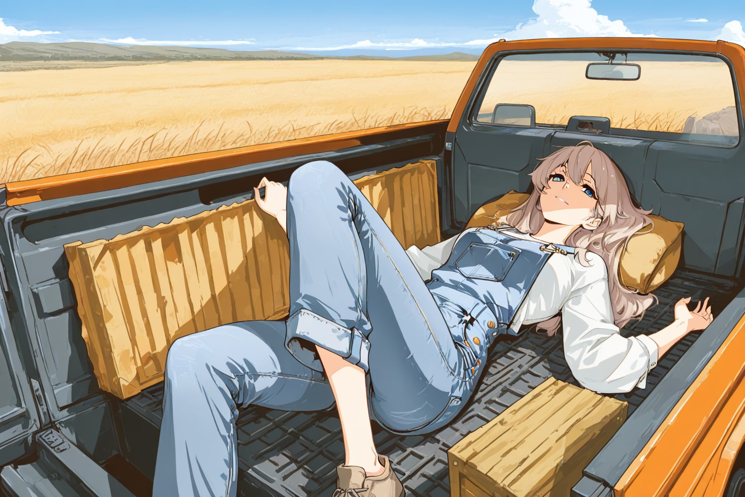 休憩中