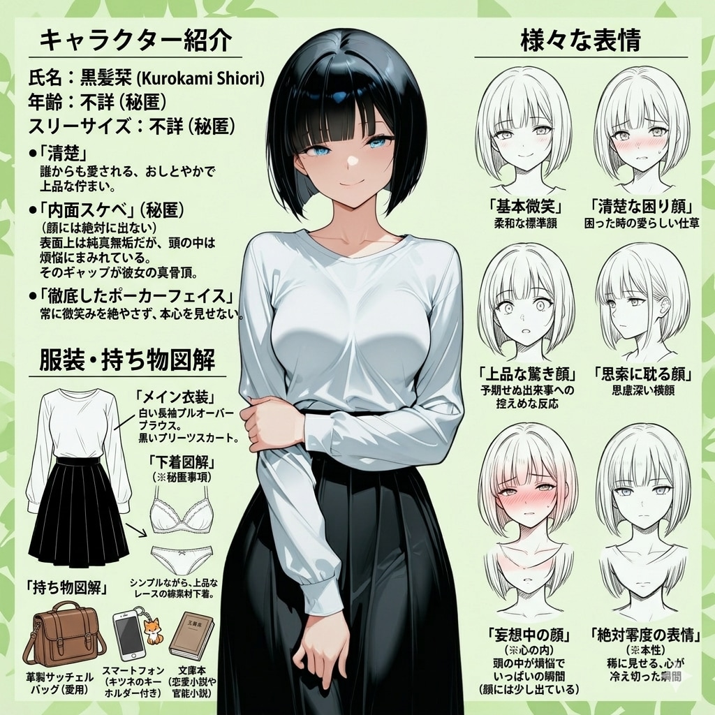 ユーザー企画「黒髪栞」やります！