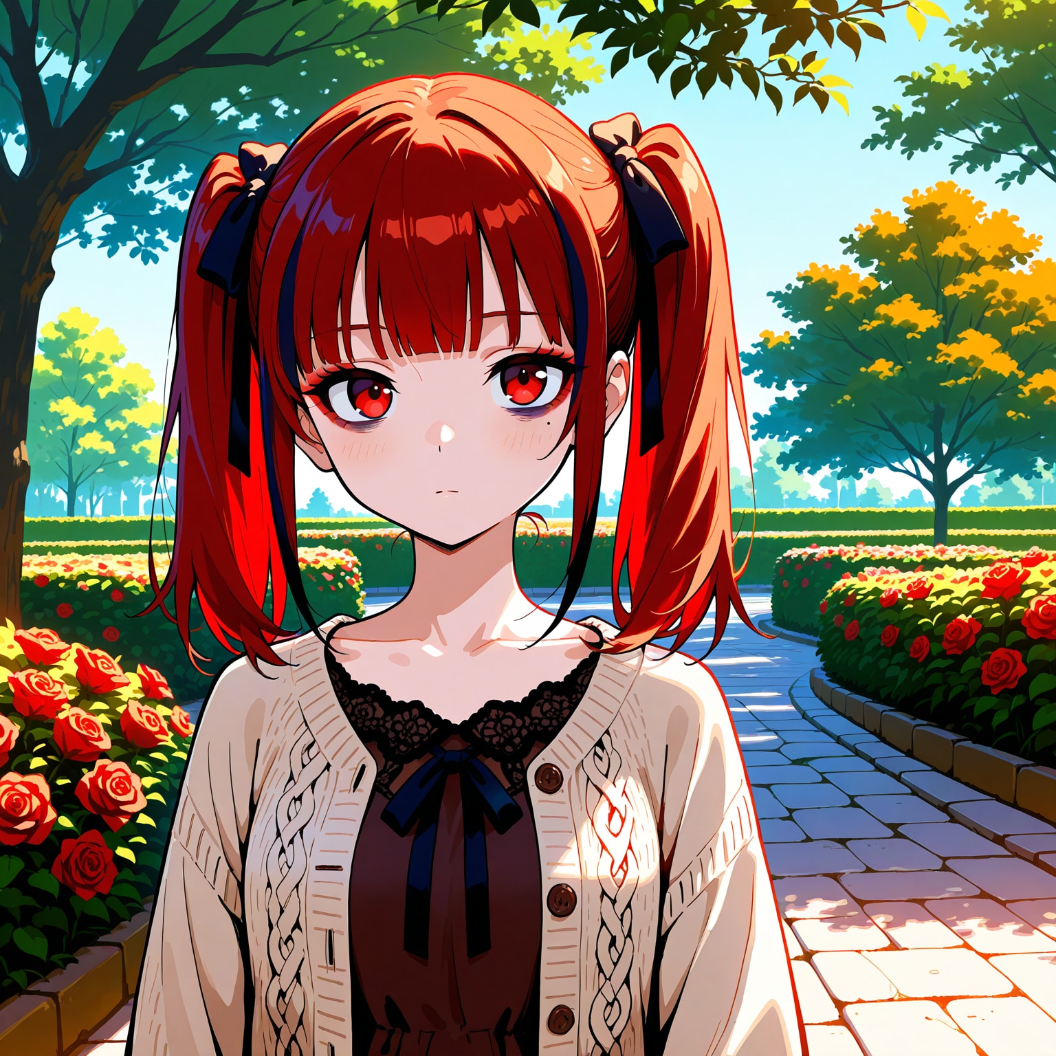 庭園　POM067 | の人気AIイラスト・グラビア