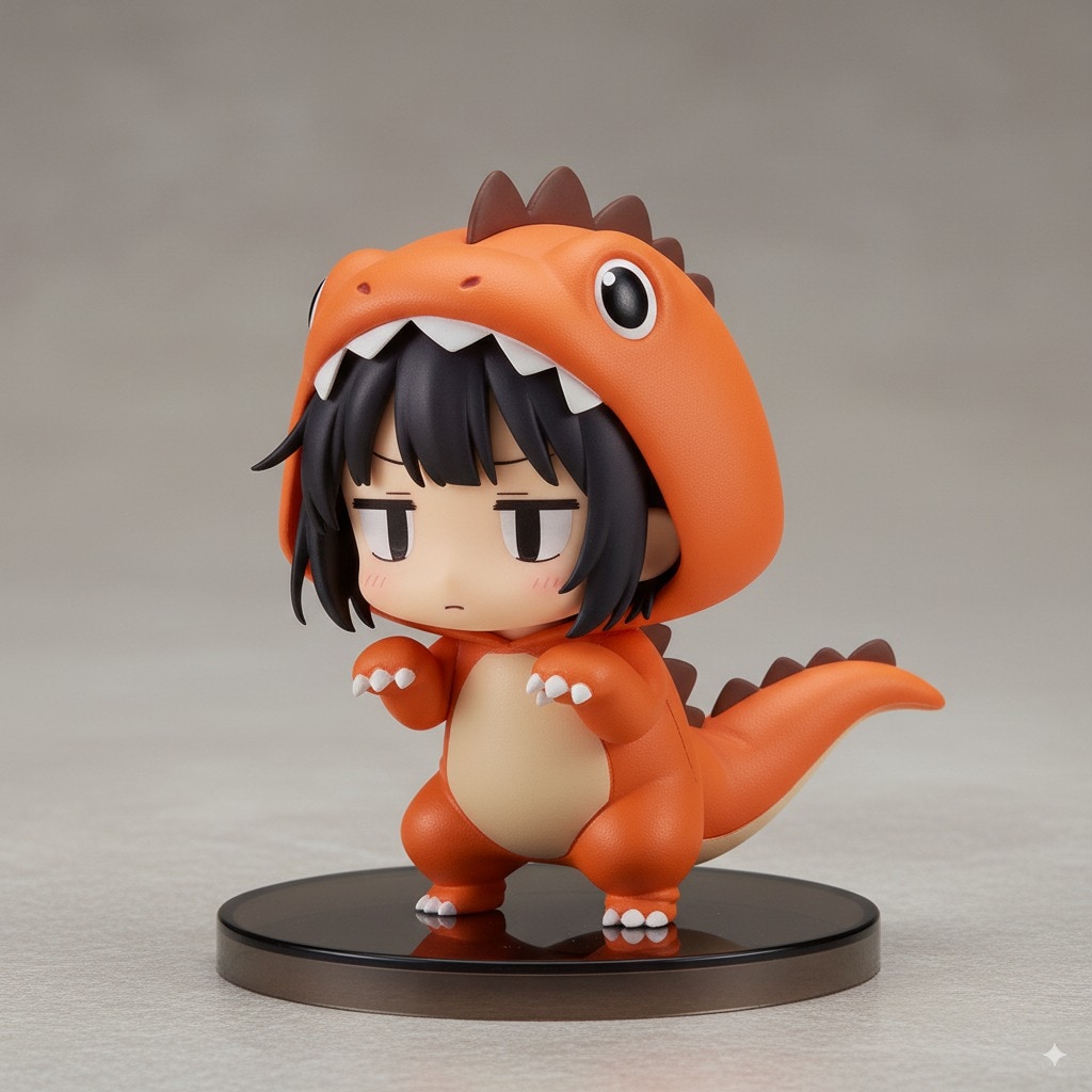 まつりの恐竜着ぐるみフィギュア