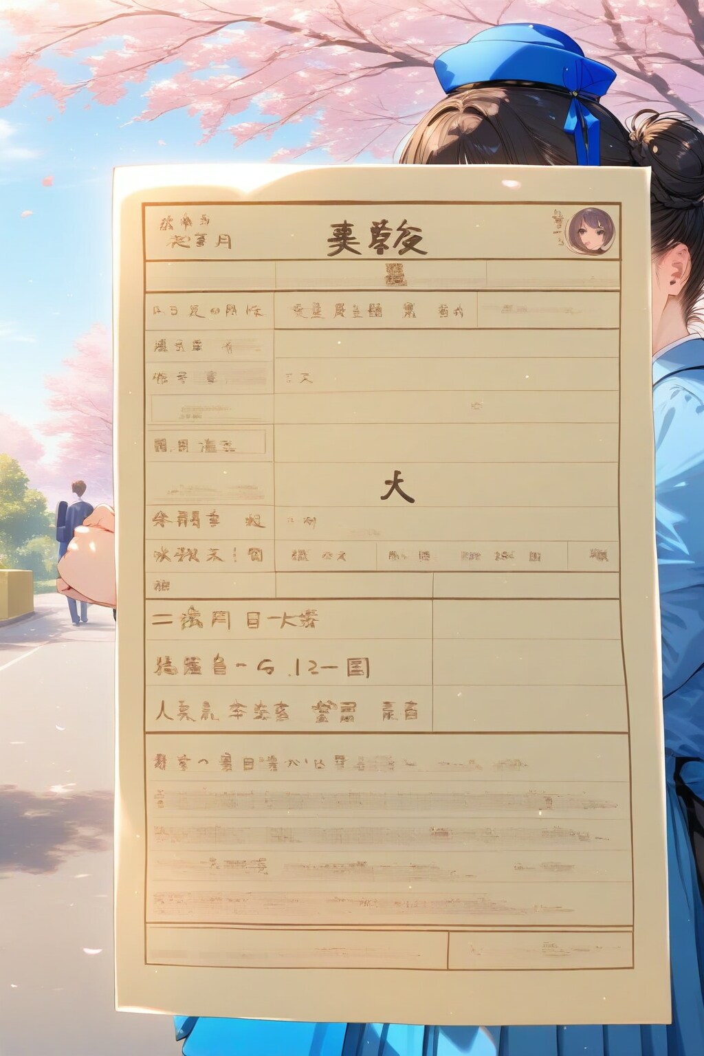 卒業証書授与