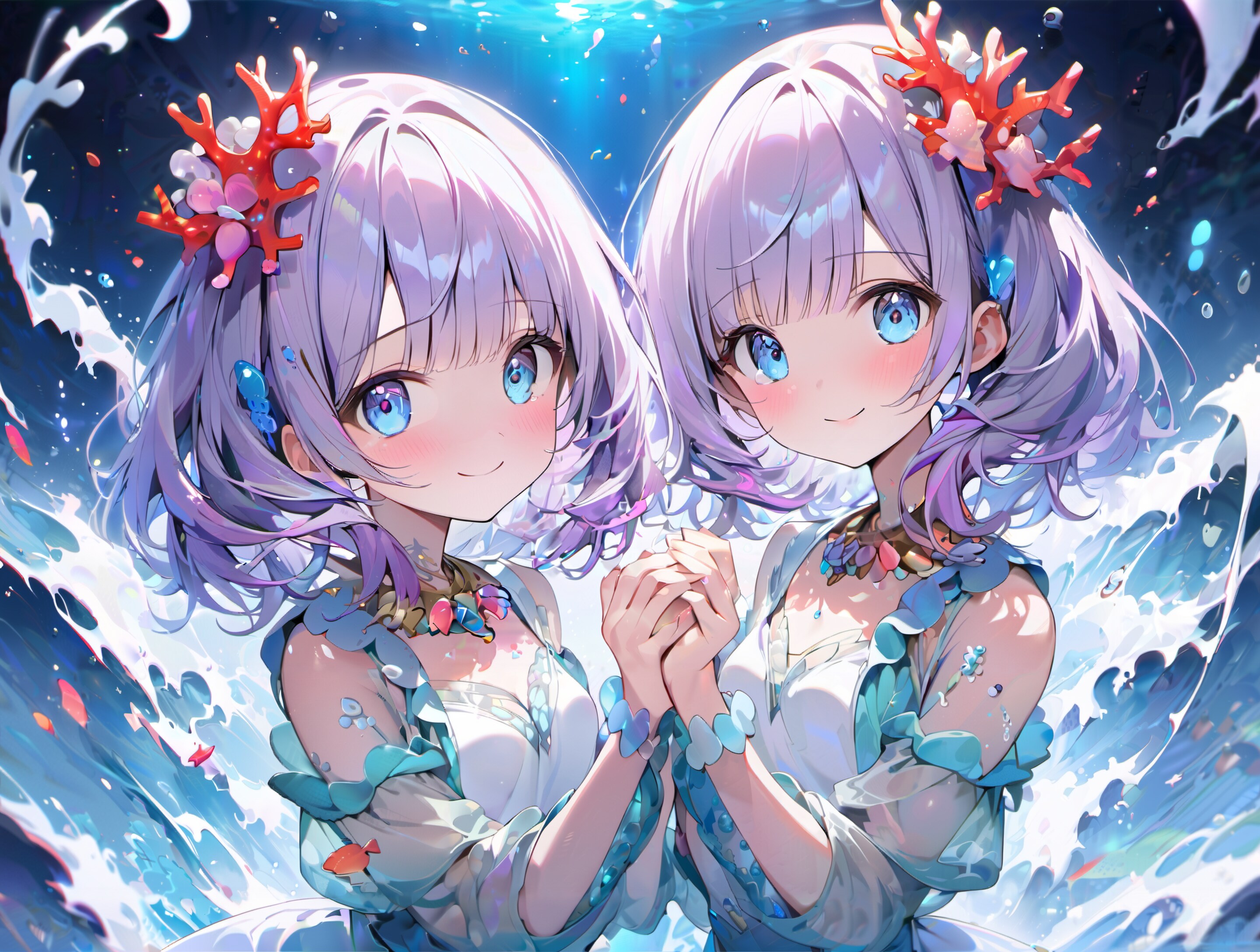 珊瑚の少女達
