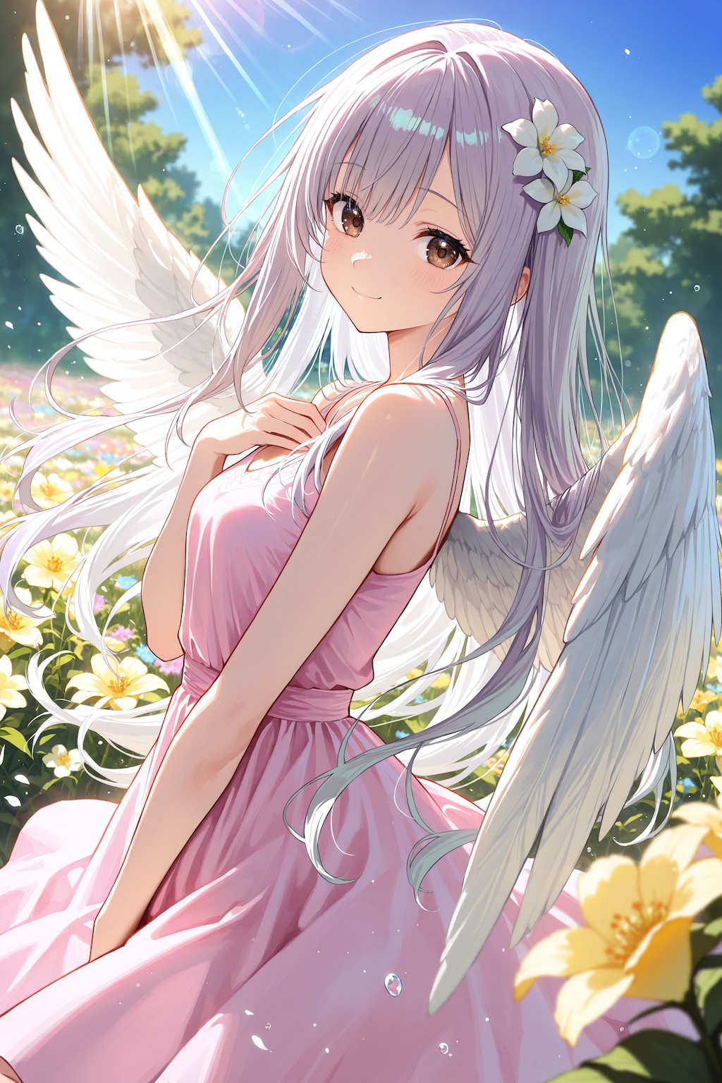 天使さん頑張ります