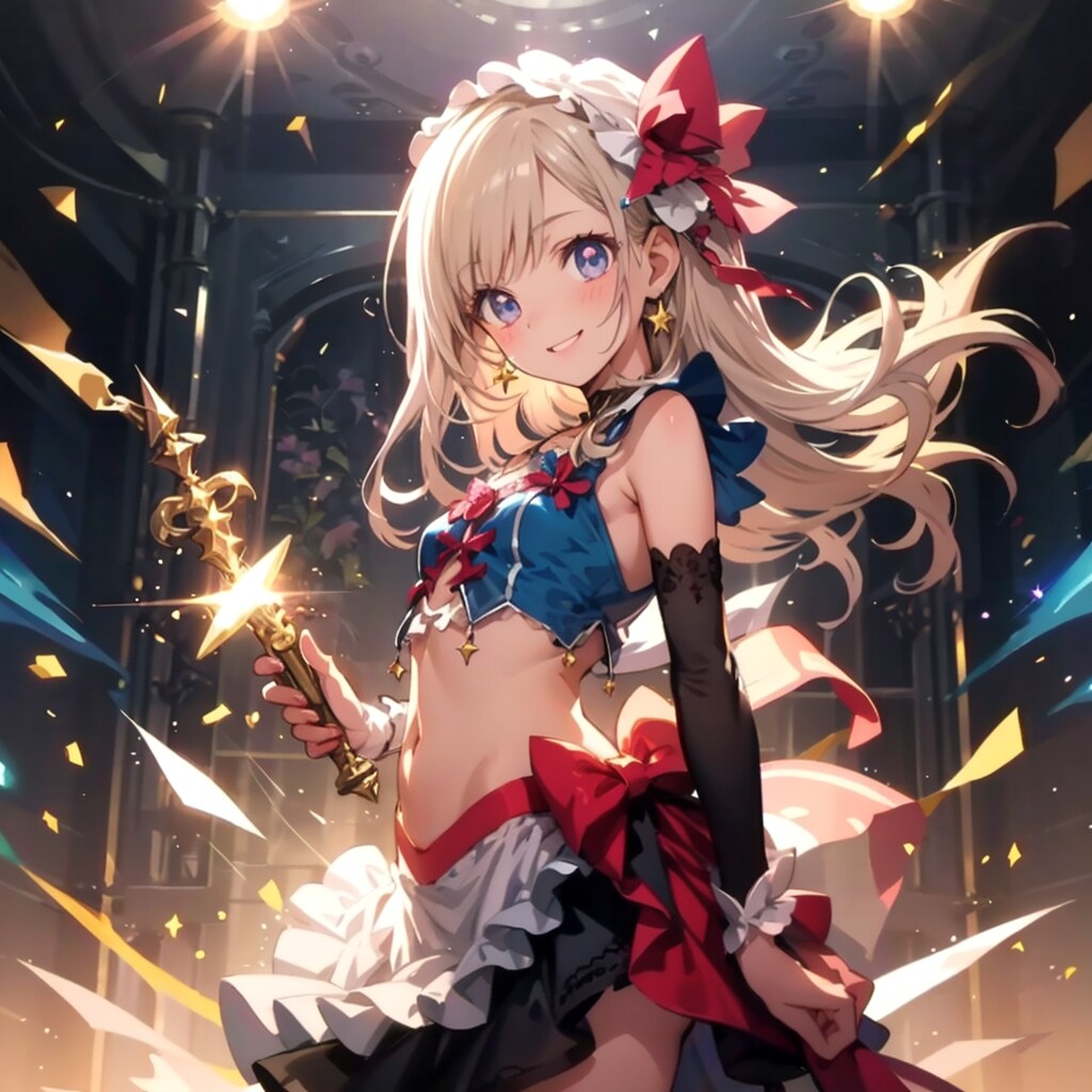 私、魔法使いだったのよ