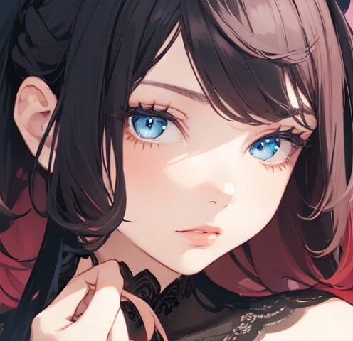 青い瞳４