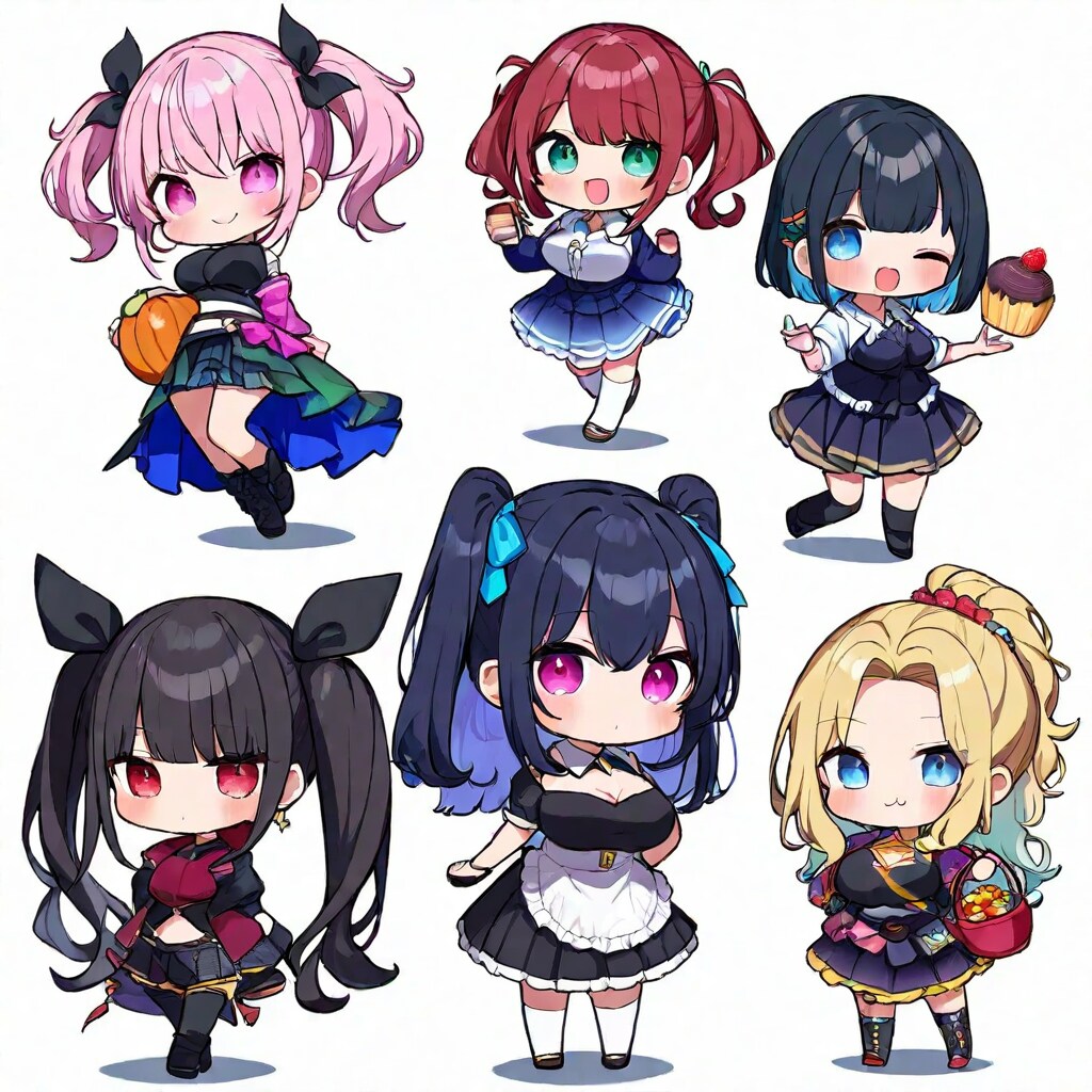 可愛い女の子たちが勢ぞろい！