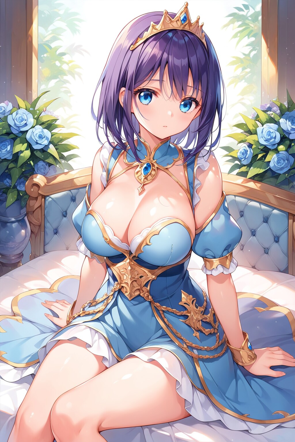 お姫様 in 寝室