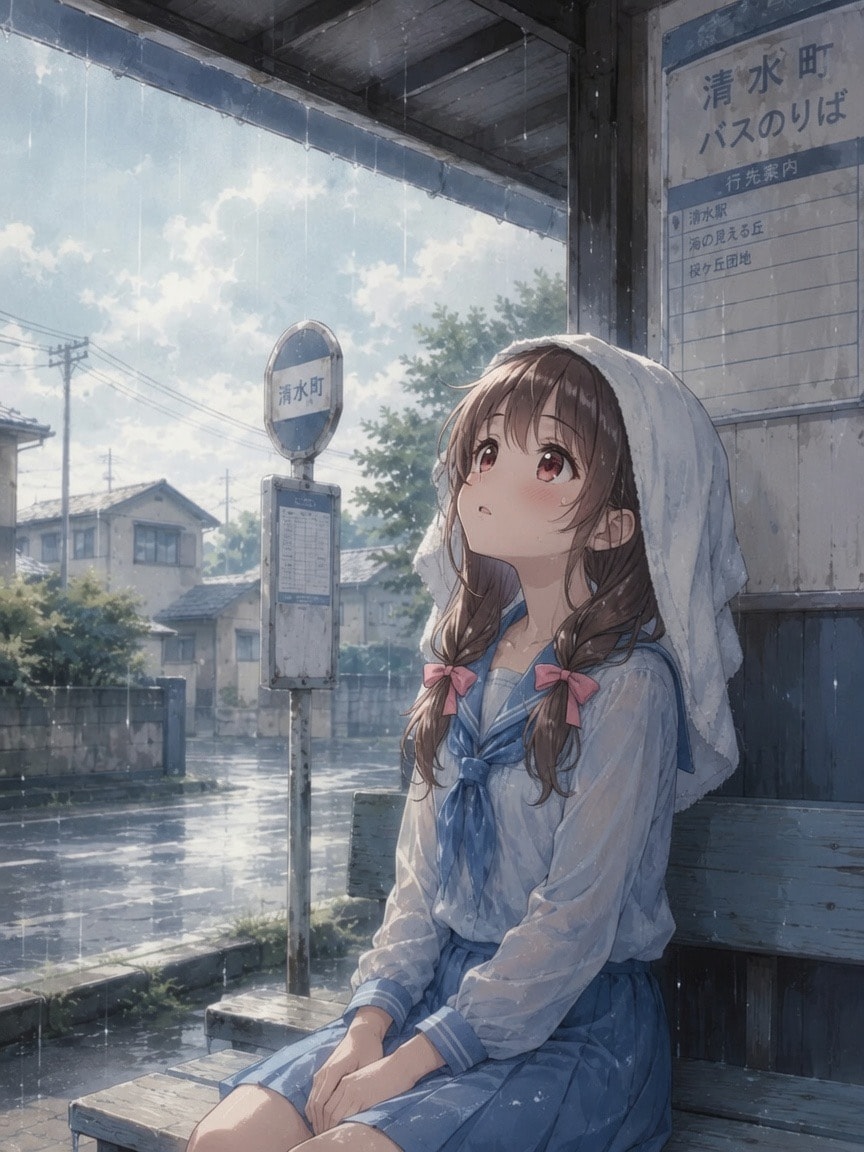 雨宿り