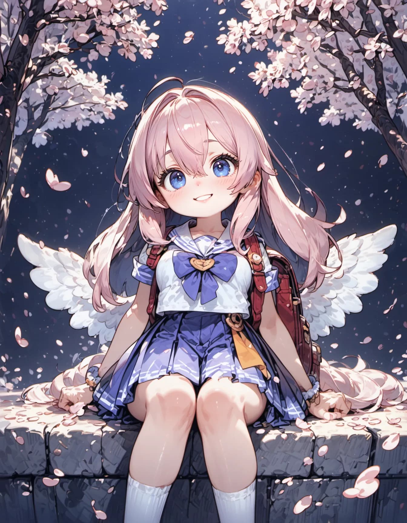 Cherub of the Cherry Blossoms | の人気AIイラスト・グラビア