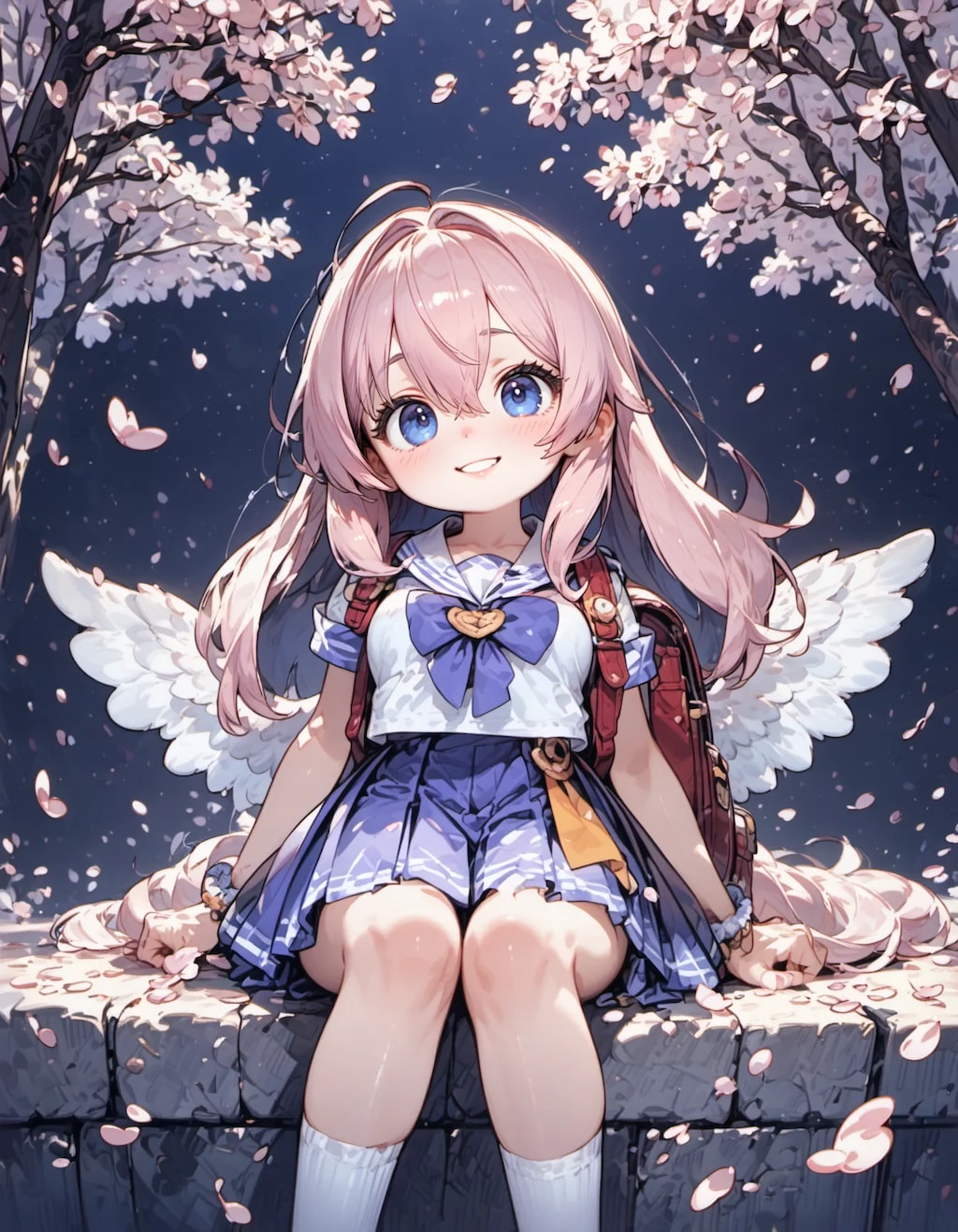 Cherub of the Cherry Blossoms