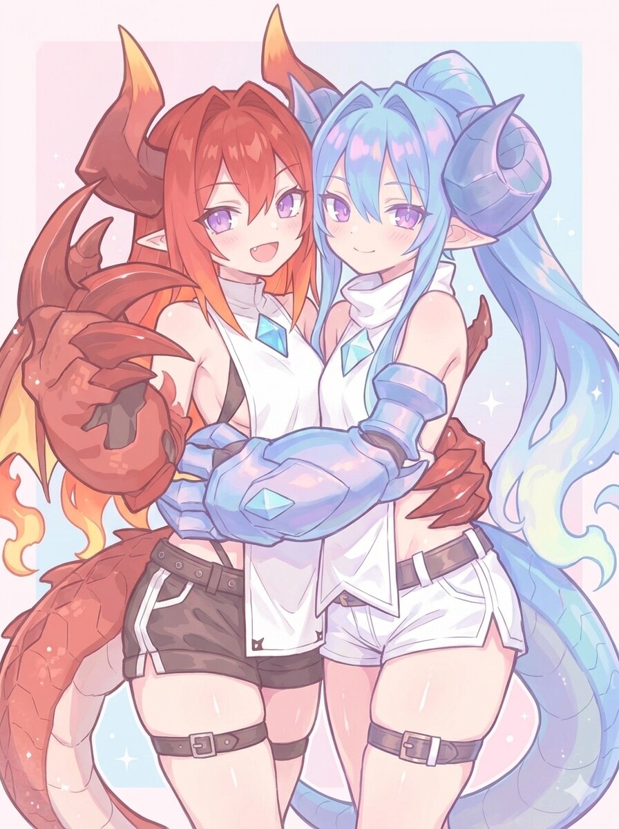 【借】2人のアゼロアちゃん♪