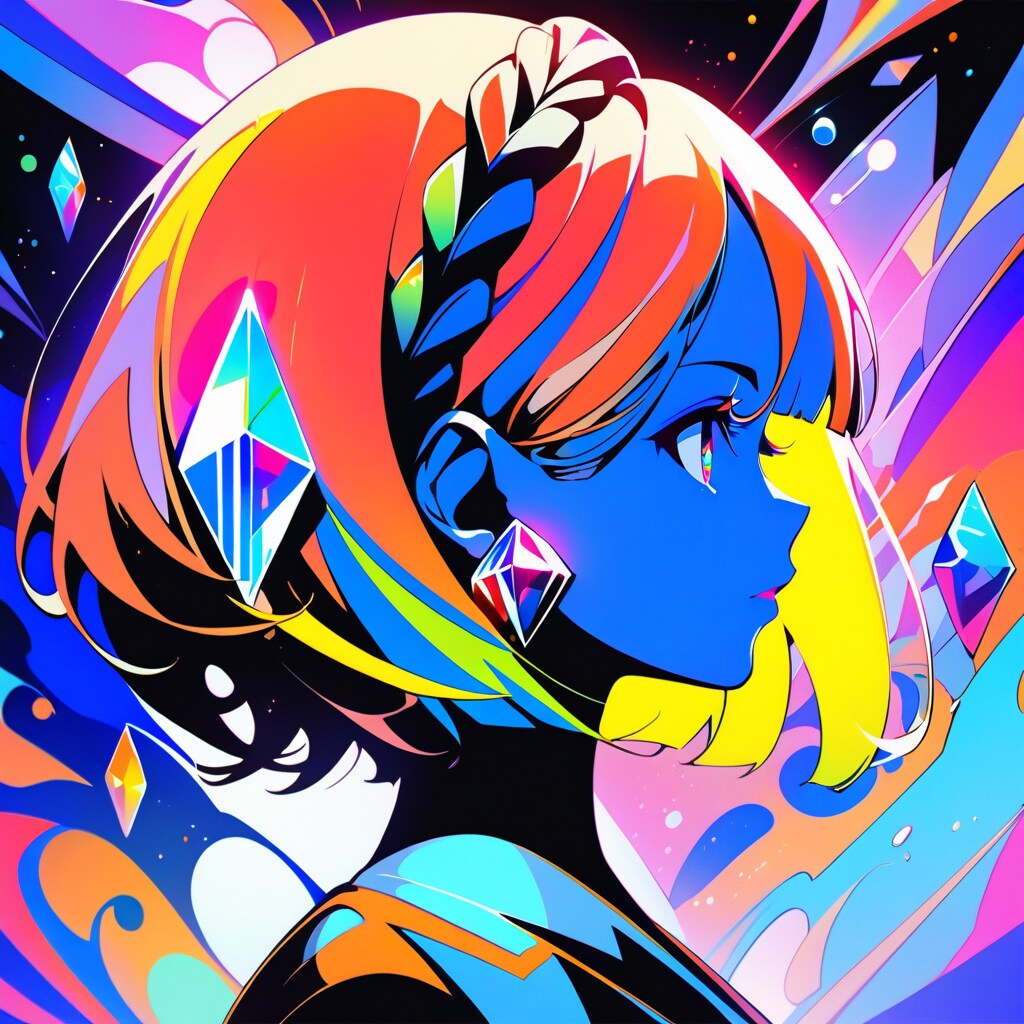 レインボーカラー | の人気AIイラスト・グラビア