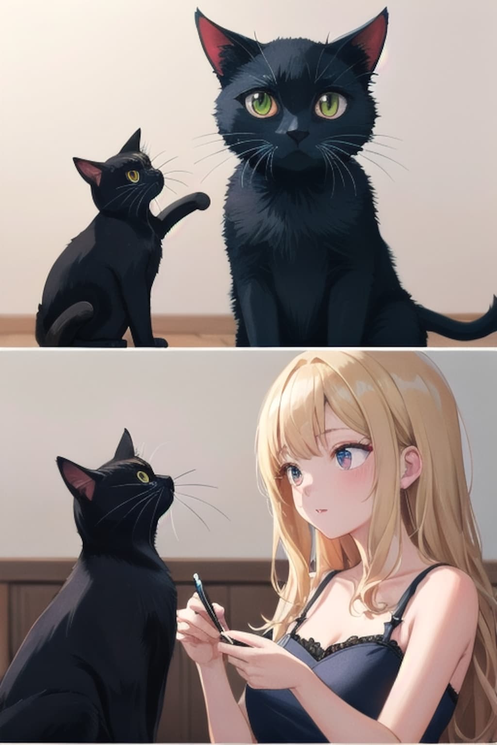 黒猫と魔女