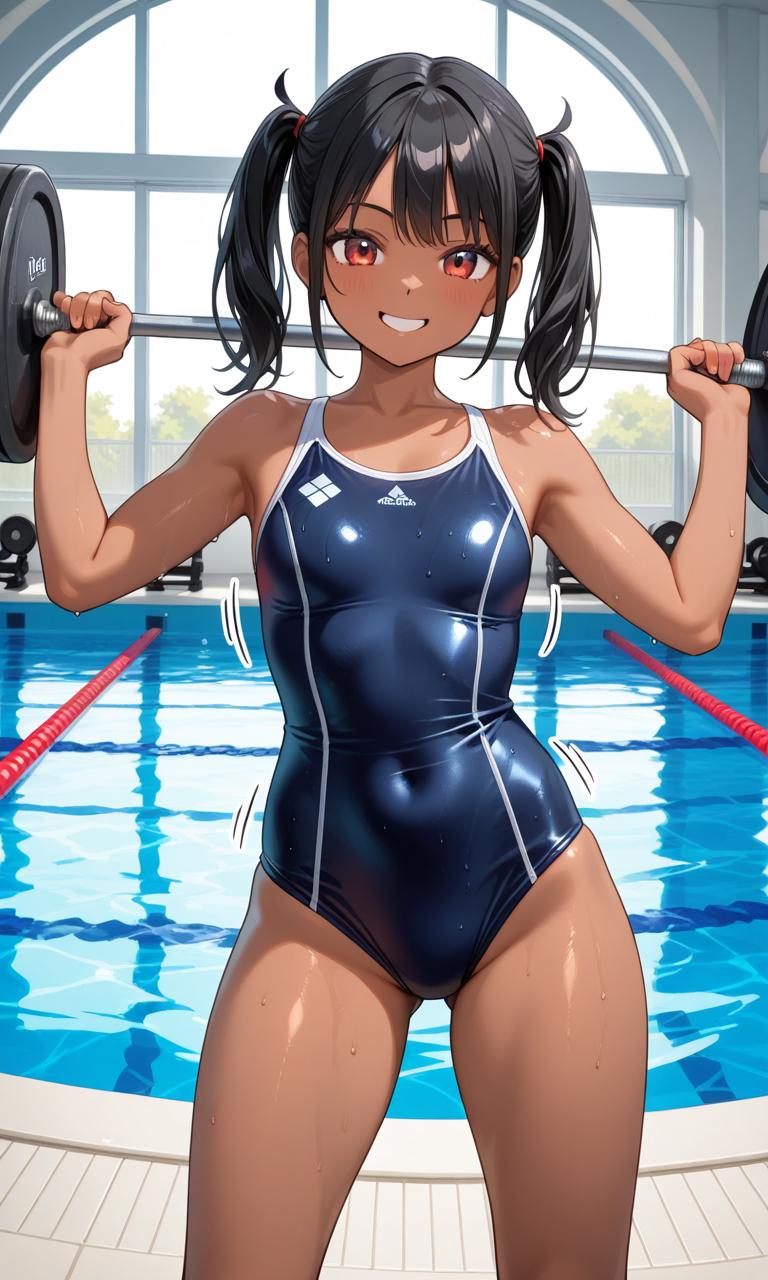 「筋力、柔軟、動作のキレ、跳び箱、…よく頑張った、今までで一番の仕上がりだ！」『これで泳げるようになりますか？』「大丈夫だ、自分を信じて！」『はいっ！』・・・そしてついに！？