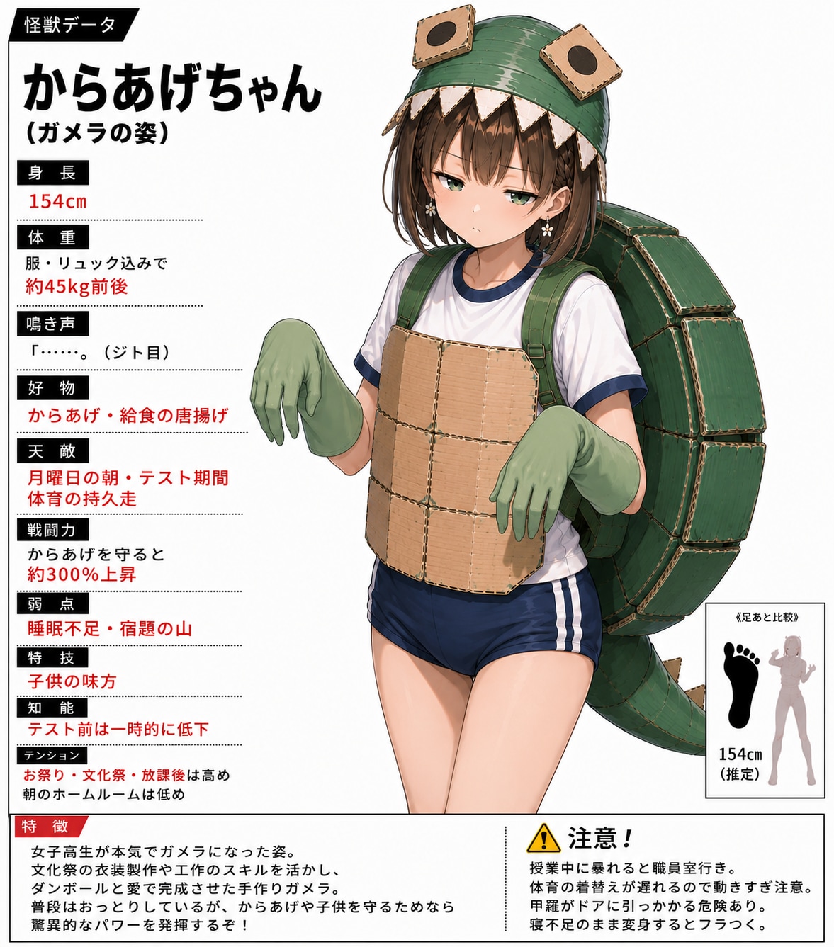 #2 からあげ大怪獣図鑑（ガメラ）