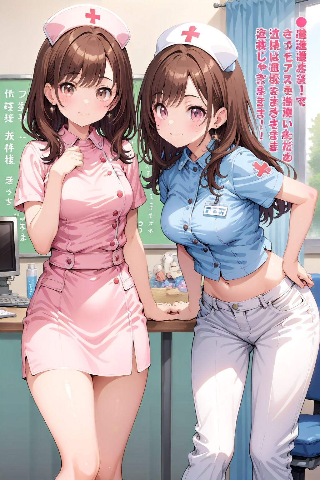 【真夏のミラパンツ祭】看護師のパンツスタイル