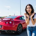彼女とGT-Rでドライブ 2枚目