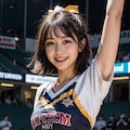 チアガール1 3枚目