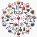 スポーツに使う道具の相関図 2枚目