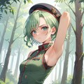 ノースリーブ軍服 2枚目