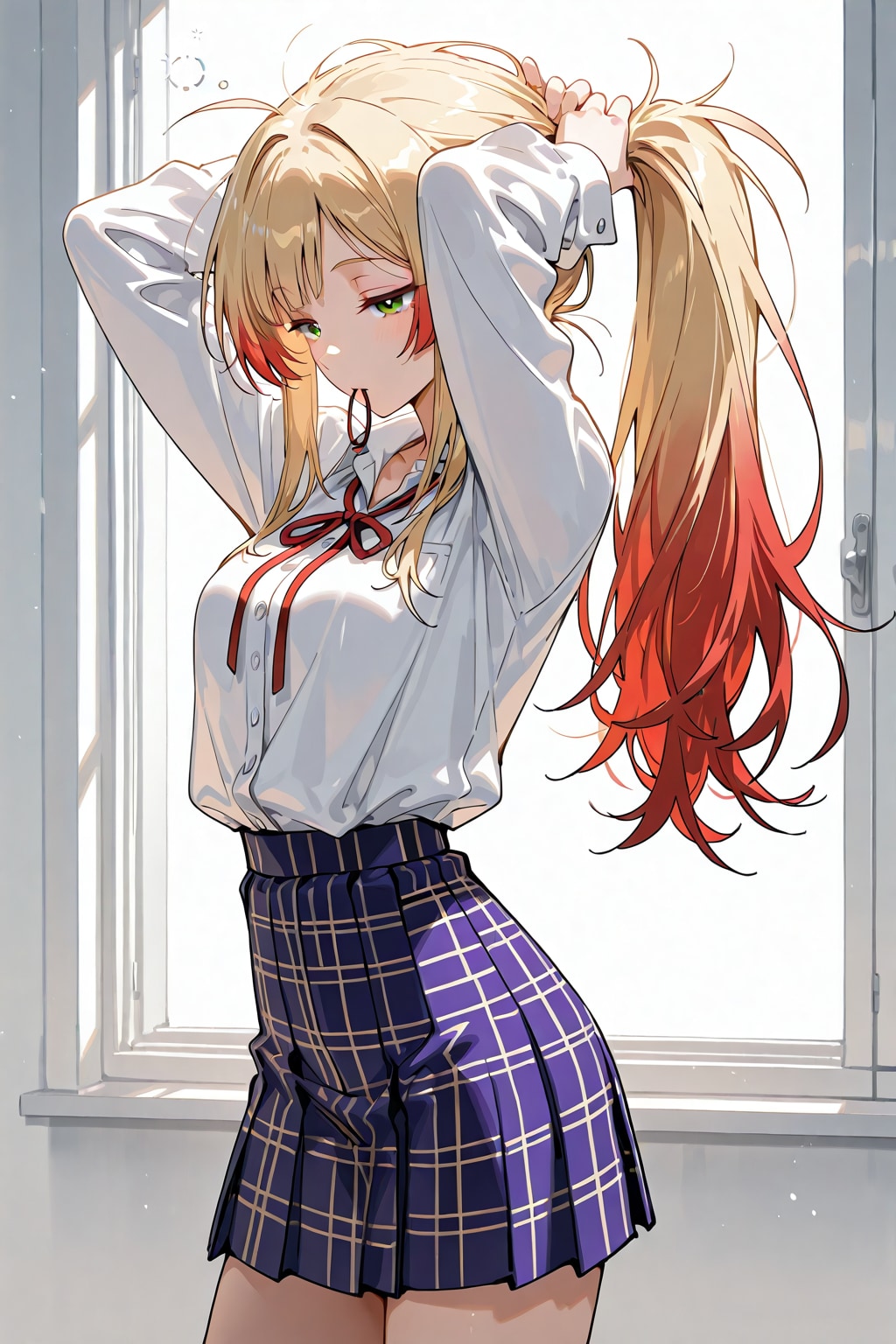 朝の支度