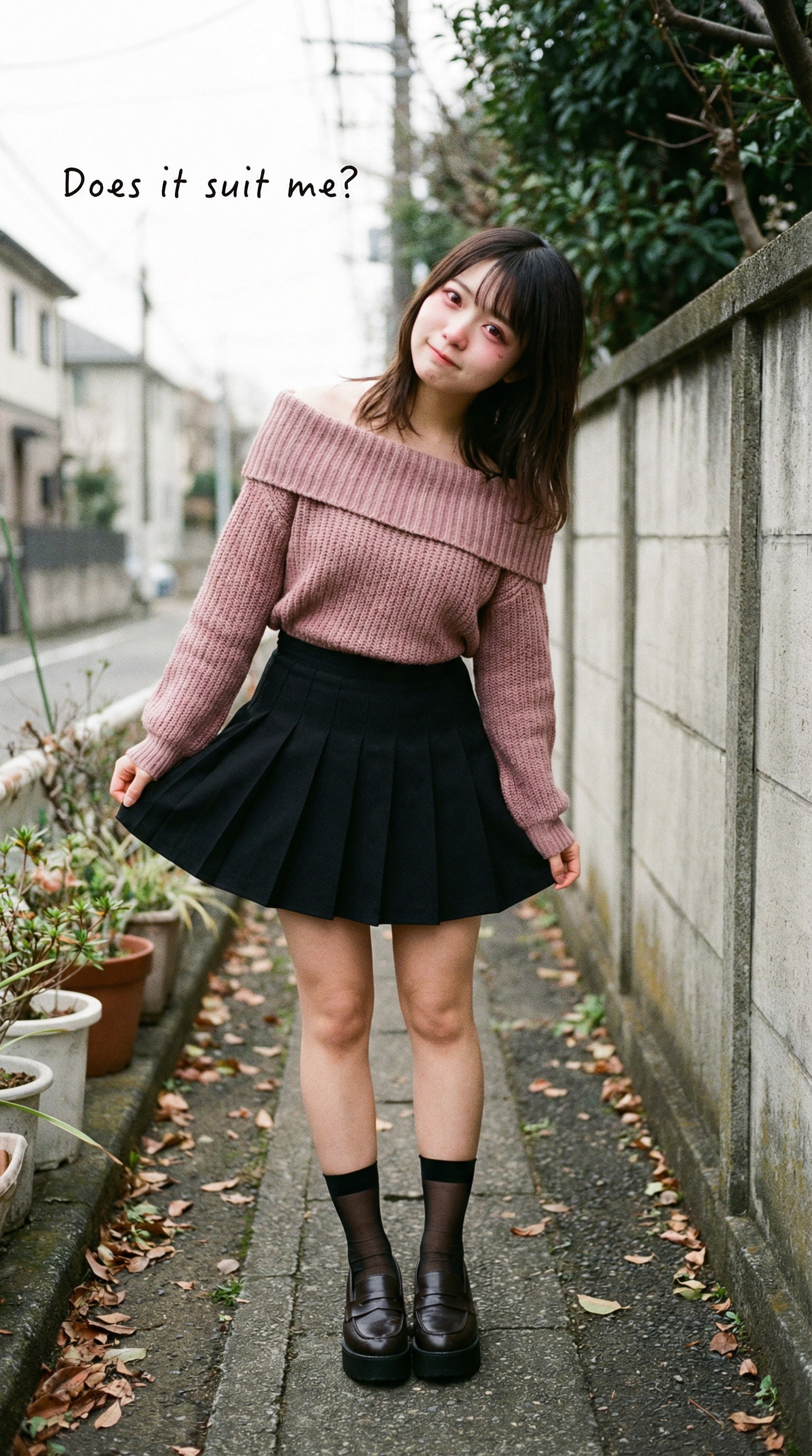 Blush and Shadows on the Avenue | の人気AIイラスト・グラビア