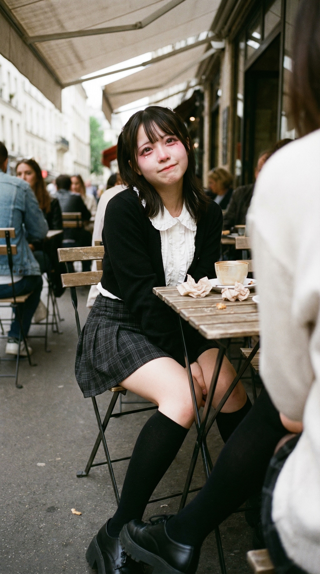 Blush and Shadows on the Avenue