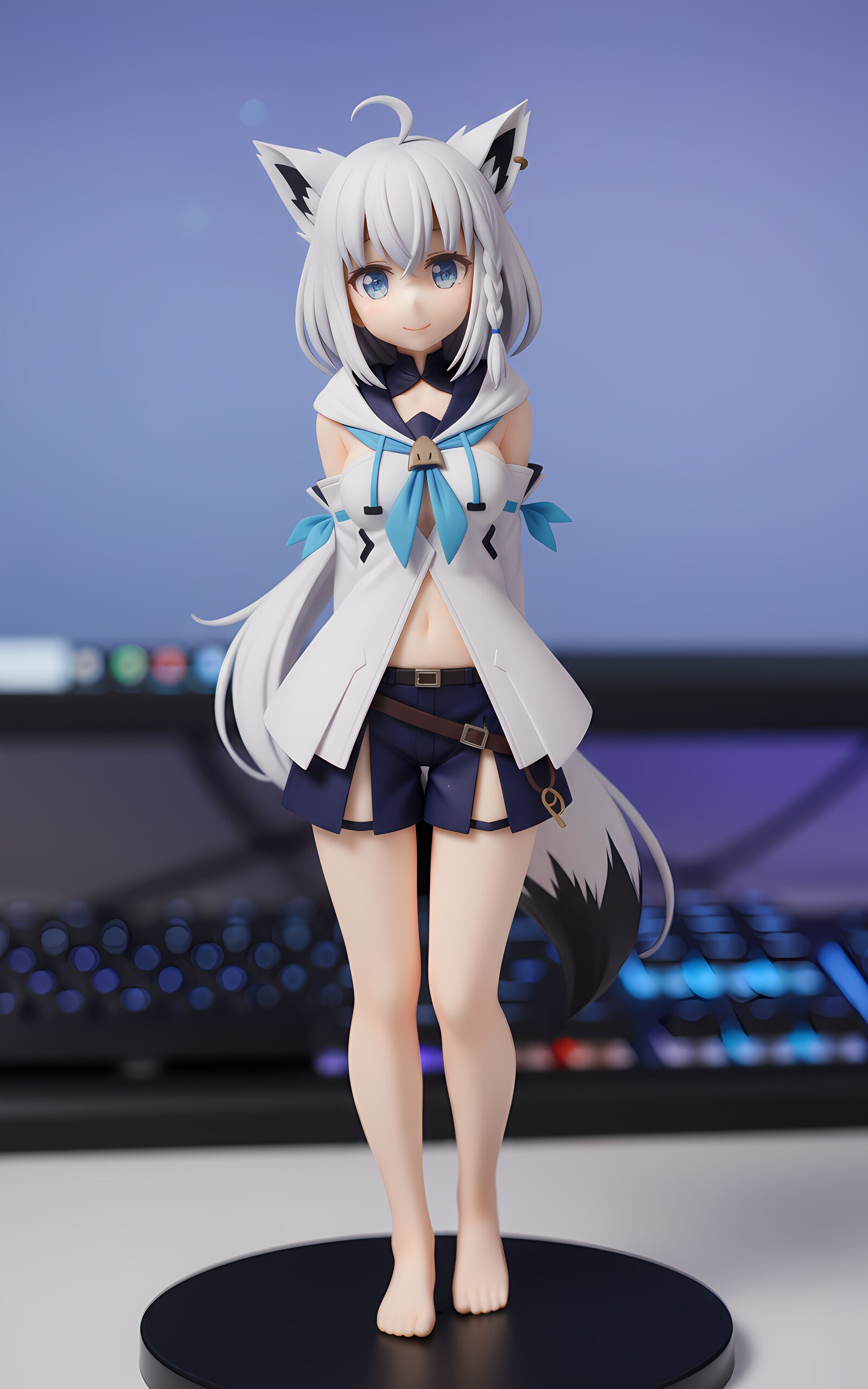 白上フブキ フィギュア風