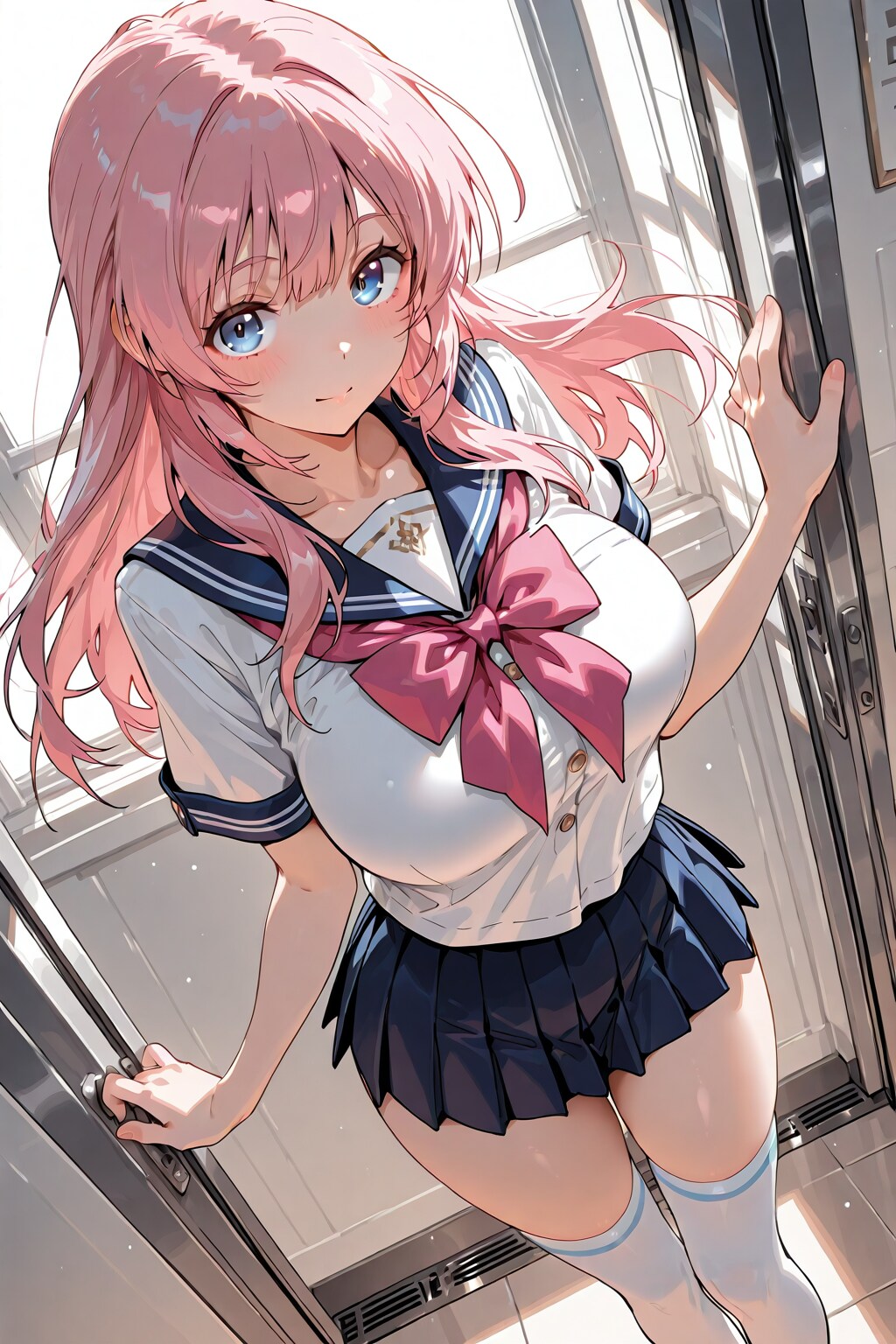 セーラー服ピンクガール