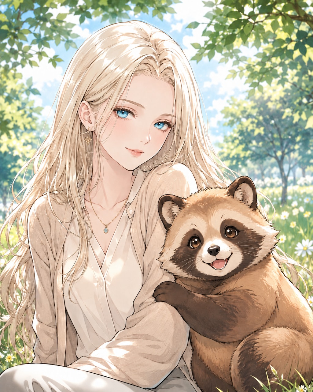 エリナとタヌキ