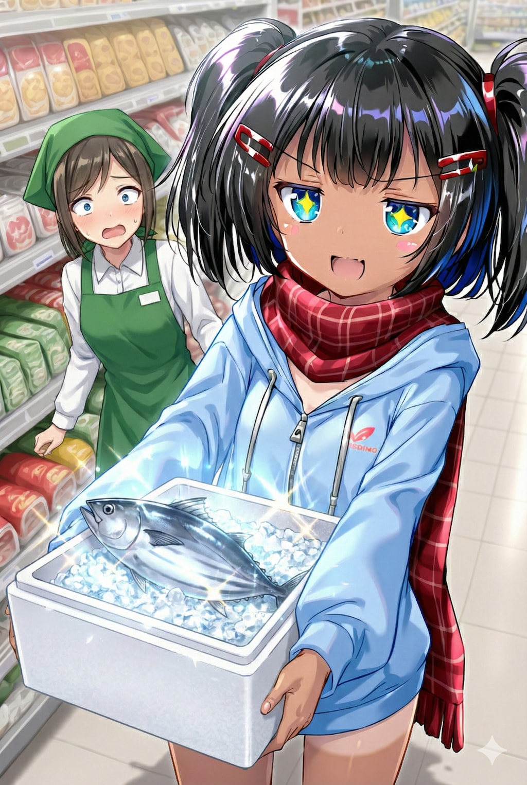 活きのイイのが入ったよー！