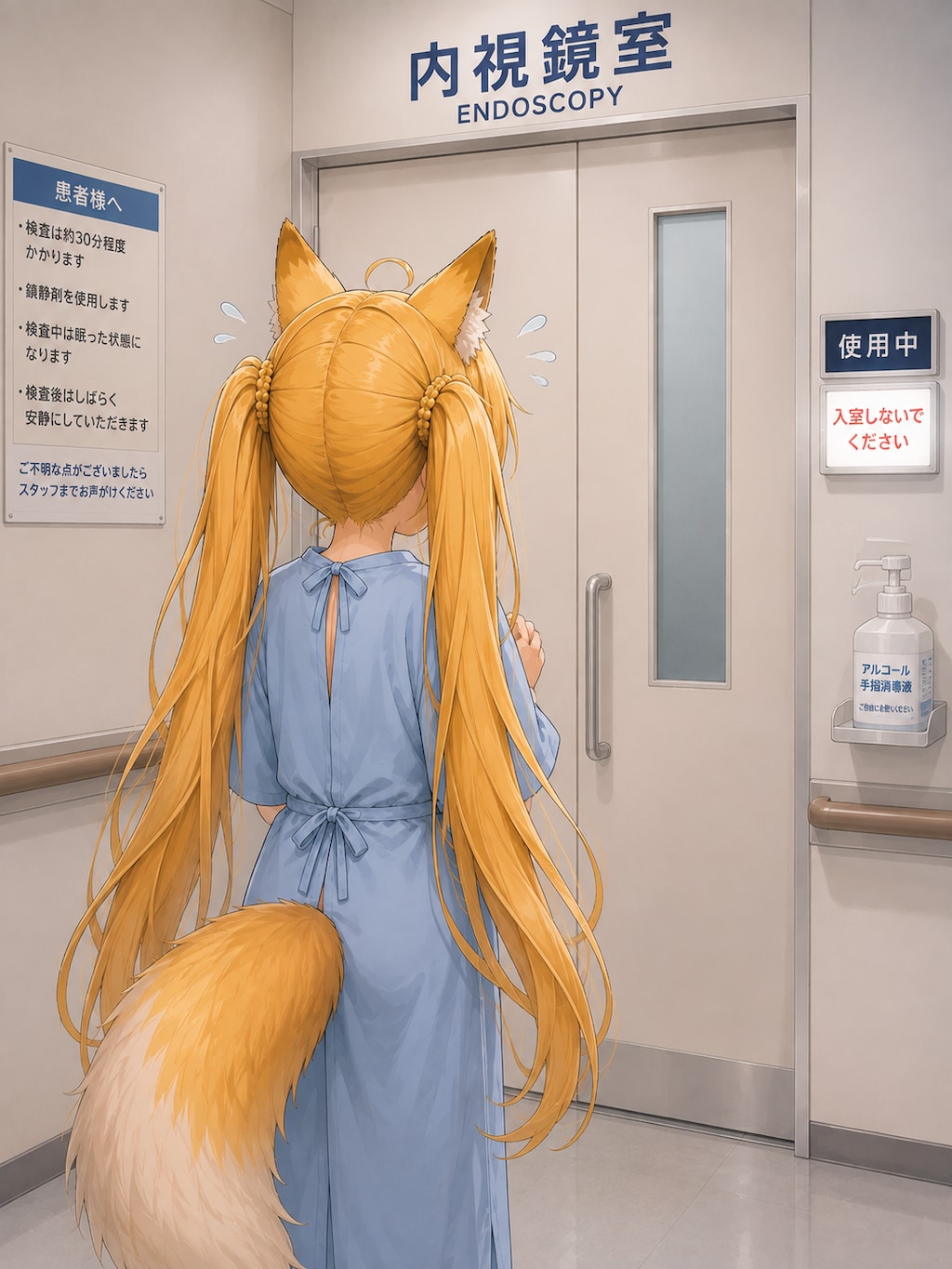 大腸内視鏡検査⑪検査待ち