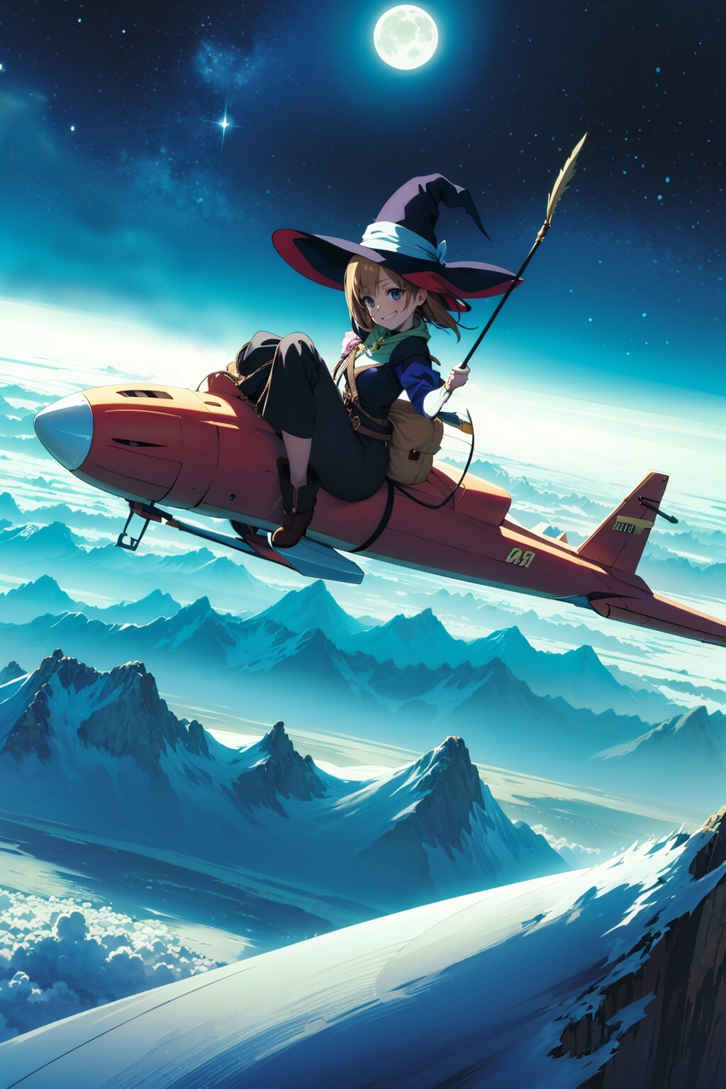 魔女の夜間飛行