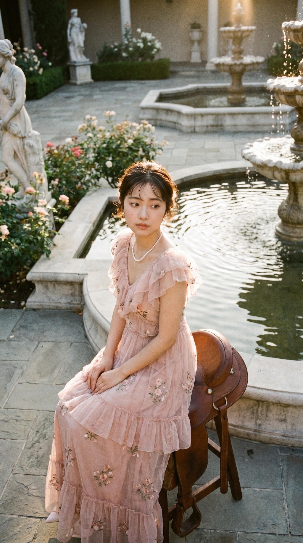 Tea Among the Roses
