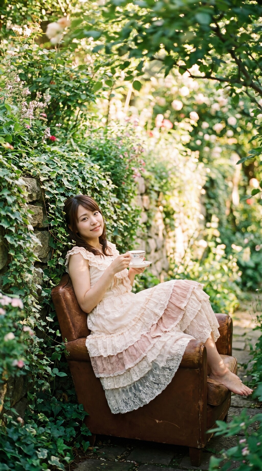 Tea Among the Roses
