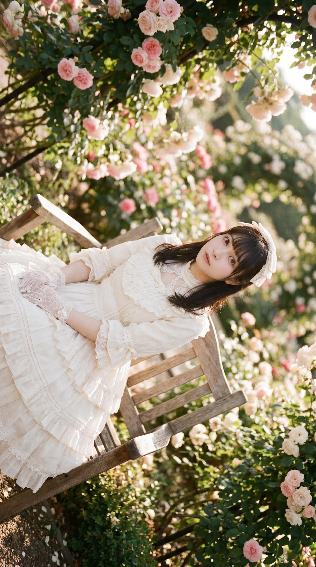 Tea Among the Roses