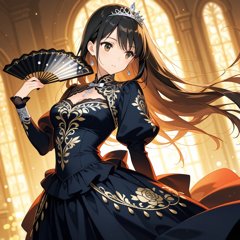 漆黒のプリンセス | の人気AIイラスト・グラビア