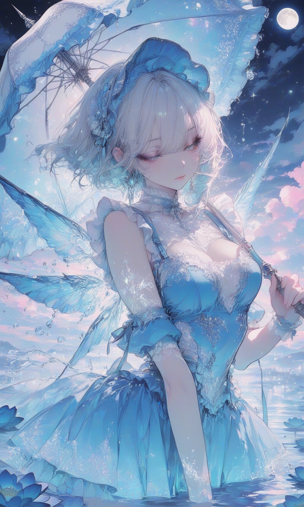 蒼月の水妖精