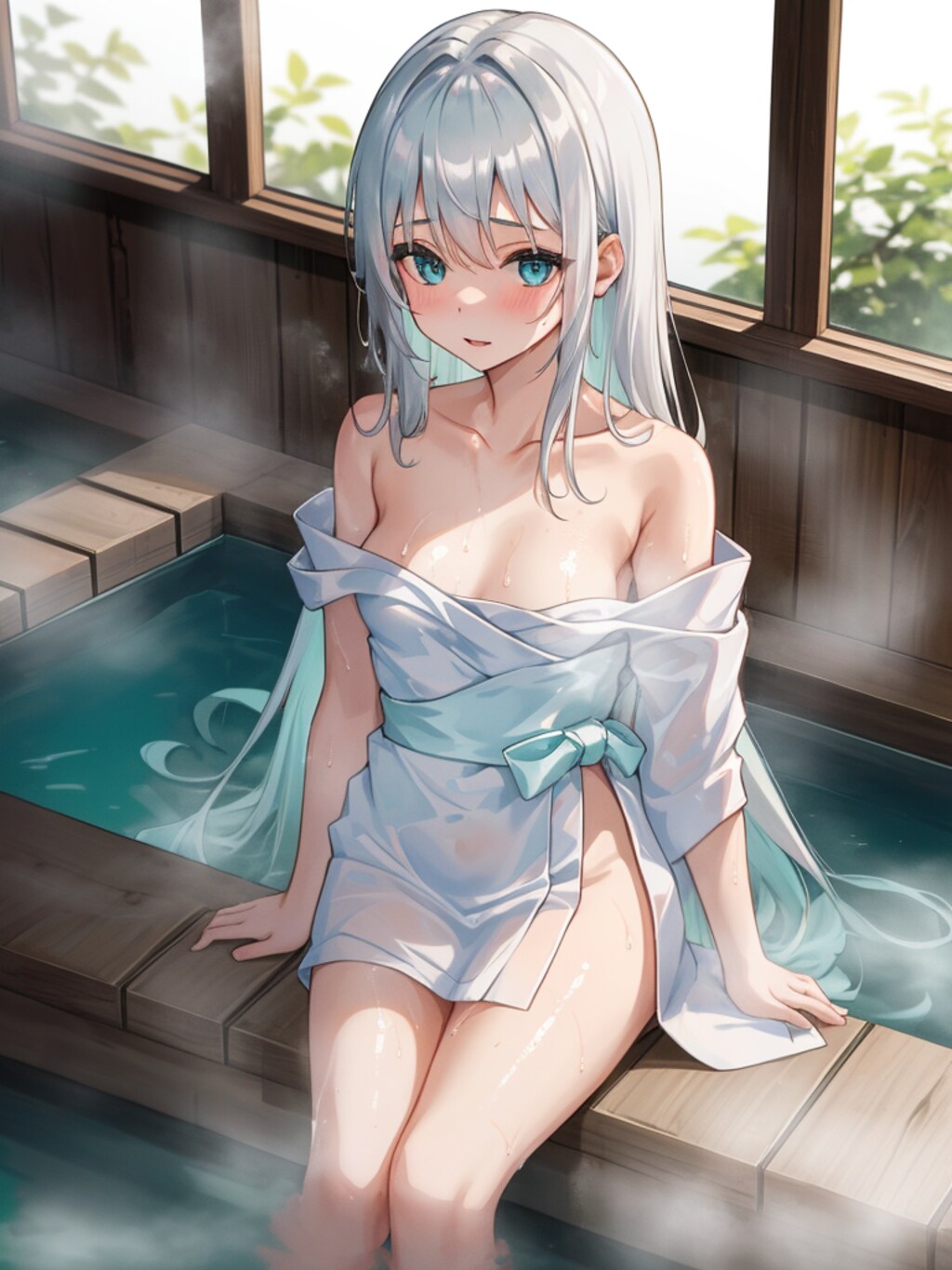 少しのぼせてしまいました。